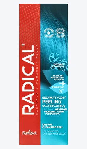 Radical Enzymatyczny peeling oczyszczający do skóry wrażliwej, problematycznej i podrażnionej - 2