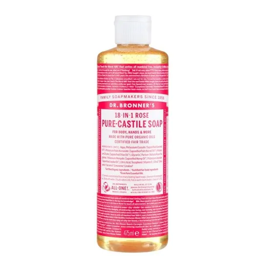 Dr. Bronner's Liquid Soap Rose (Mydło w płynie różane)