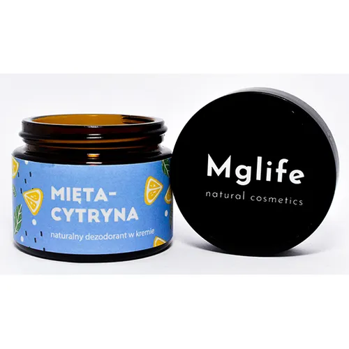 Mglife Naturalny dezodorant w kremie `Mięta – cytryna`