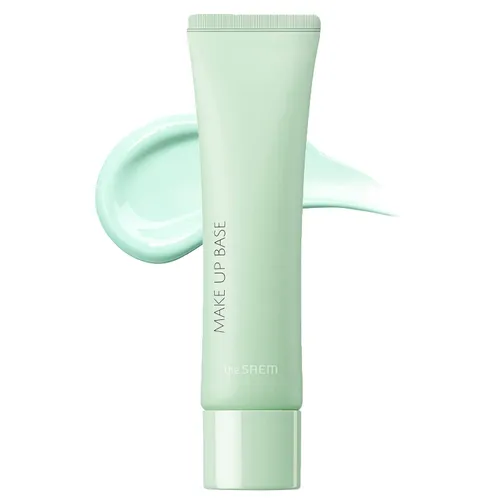 The Saem Saemmul, Airy Cotton Make Up Base Green (Baza pod makijaż)