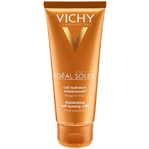 Vichy Ideal Soleil, Lait Hydratant Autobronzat (Brązujące mleczko nawilżające do ciała i twarzy)