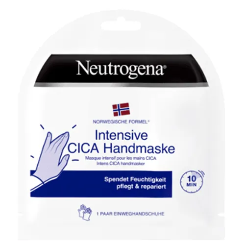 Neutrogena Norwegian Formula, Intensive Cica Handmaske (Maska do bardzo suchej skóry dłoni `Rękawiczki nawilżające `)