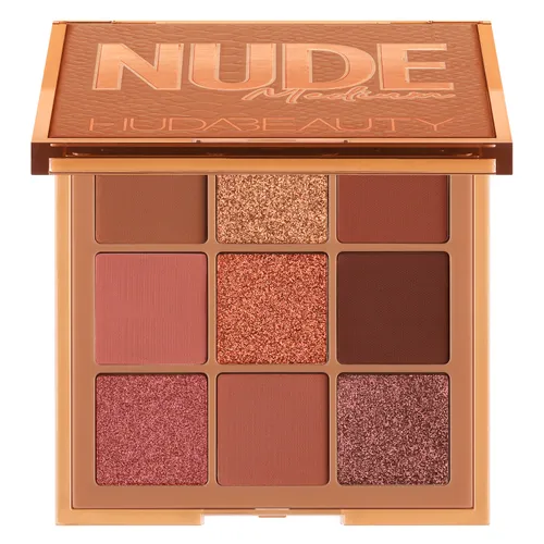 Huda Beauty Nude Obsessions, Medium Nude Eyeshadow Palette (Paleta cieni do powiek)