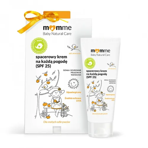 MomMe Spacerowy krem na każdą pogodę SPF 25