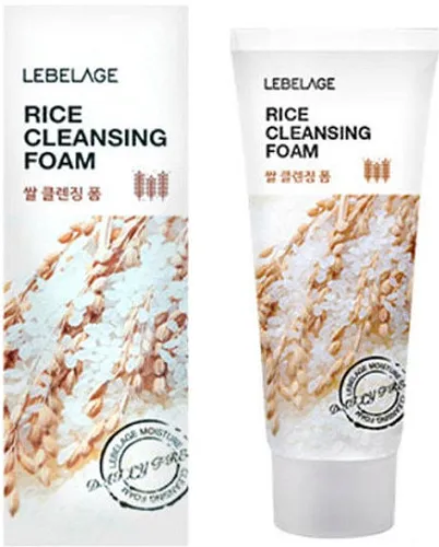 Lebelage Rice Cleansing Foam (Pianka oczyszczająca z ekstraktem z ryżu)