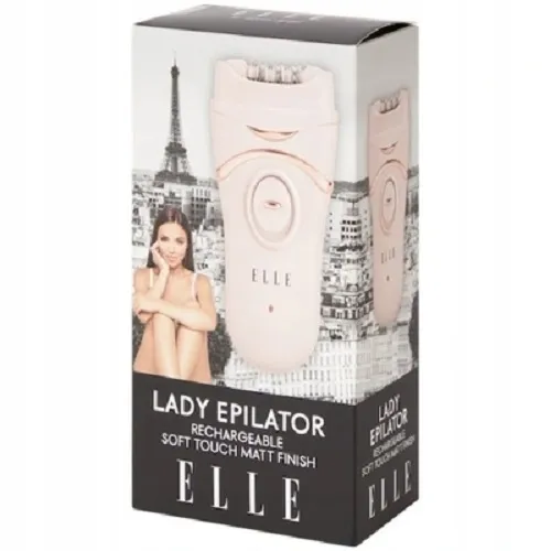 Elle Lady Epilator Rechargeable Soft Touch Matt Finish (Depilator do ciała)