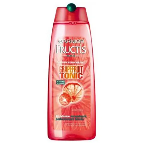Garnier Fructis, Grapefruit Tonic, Szampon do włosów normalnych i pozbawionych blasku