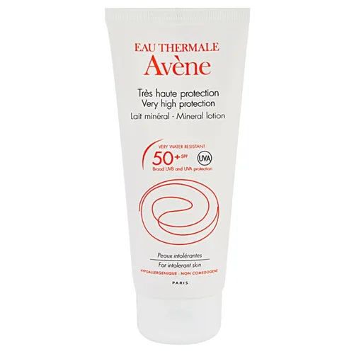 Eau Thermale Avène Tres Haute Protection Lait Mineral [Very High Protection Mineral Lotion] SPF 50+ (Mleczko mineralne SPF 50+)