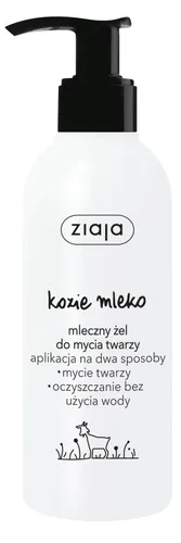 Ziaja Kozie mleko, Mleczny żel do mycia twarzy
