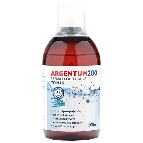 Argentum200 Srebro Koloidalne 25 ppm, tonik, mgiełka - 4