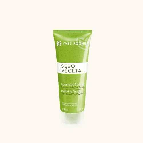 Yves Rocher Sebo Vegetal, Gommage Purifiant (Oczyszczający peeling do twarzy) - 1