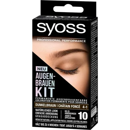 Syoss Augenbrown Kit (Zestaw do trwałej koloryzacji brwi)