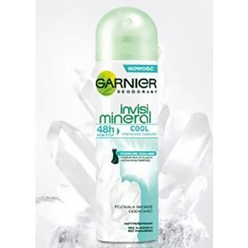 Garnier Mineral Deodorant, Invisi Mineral 48h Non Stop `Cool` Spray (Dezodorant mineralny w sprayu)