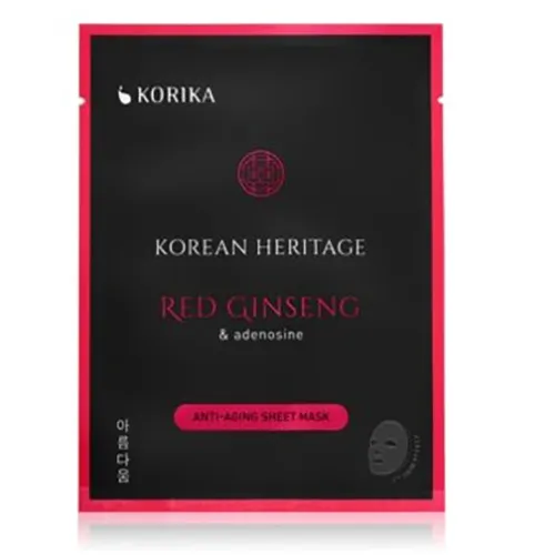 Korika Korean Heritage, Anti-aging Sheet Mask (Maska przeciwzmarszczkowa w płacie)