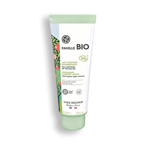 Yves Rocher Famille Bio, Lait Confort Nourissant (Odżywcze mleczko do ciała i dłoni)