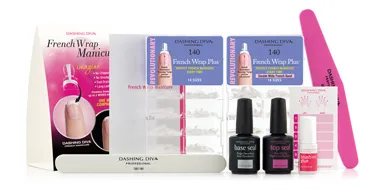 Dashing Diva French Wrap Manicure (Zestaw do samodzielnej stylizacji paznokci)