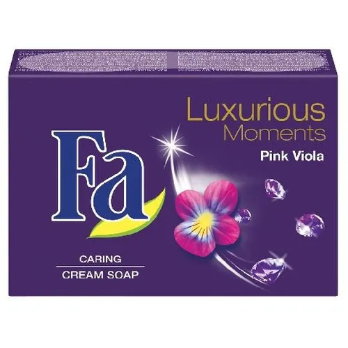 Fa Luxorious Moments, Pink Viola, Caring Cream Soap (Kremowe mydło w kostce (nowa wersja))