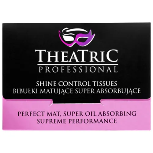 Theatric Professional Bibułki matujące super absorbujące