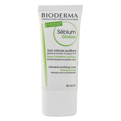 Bioderma Sebium Global, Intensive Purifying Care (Krem do cery trądzikowej) - 2