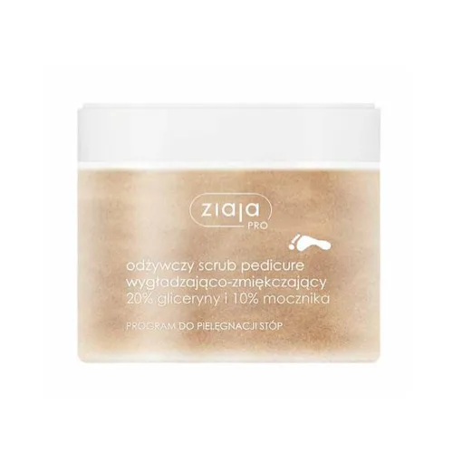 Ziaja Pro, Program do pielęgnacji stóp, Odżywczy scrub pedicure wygładzająco-zmiękczający 20% gliceryny i 10% mocznika
