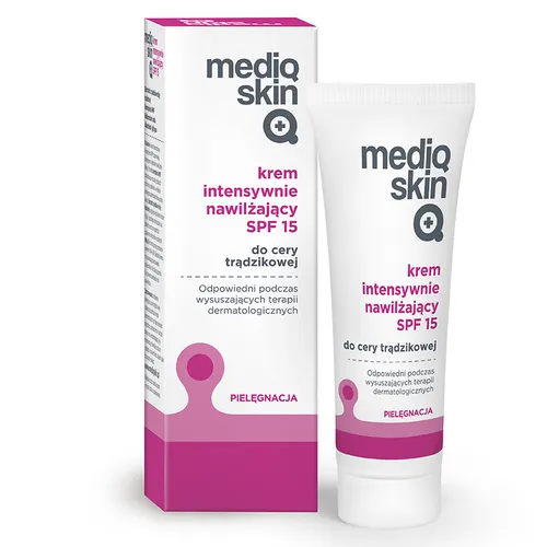 Mediqskin Krem intensywnie nawilżający  SPF 15
