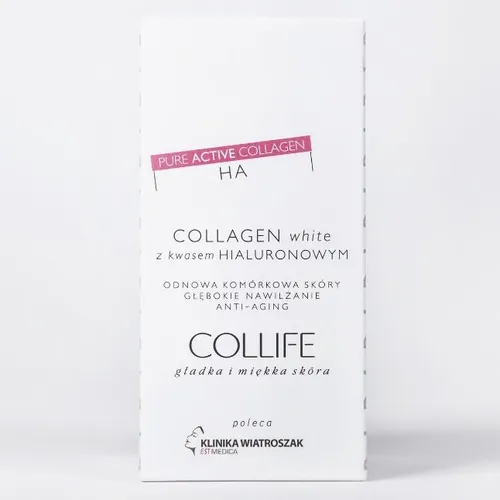 Collife Collagen White, Koncentrat kolagenowy z kwasem hialuronowym