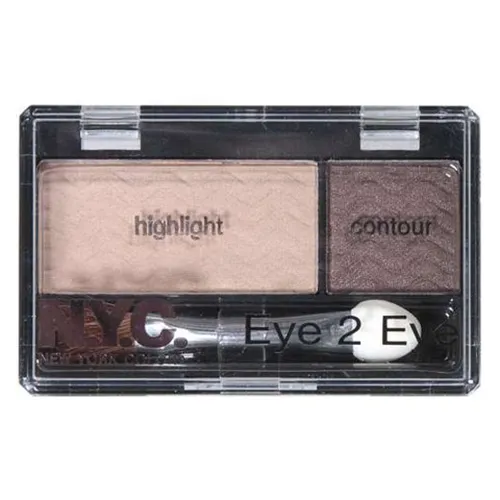 N.Y.C. Eye 2 Eye Color & Contour Shadows (Cień z rozświetlaczem)