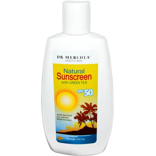 Dr. Mercola Natural Sunscreen with Green Tea SPF 50 (Krem ochronny)