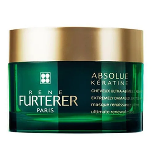 Rene Furterer Absolue Keratine, Ultimate Renewal Mask (Maska głęboko odbudowująca  do włosów)