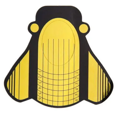 NeoNail Szerokie szablony `Motyl`