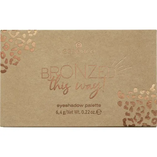 Essence Bronzed This Way!, See My Roar'Some Eyez! Eyeshadow Palette (Paleta 10 cieni do powiek) - 2