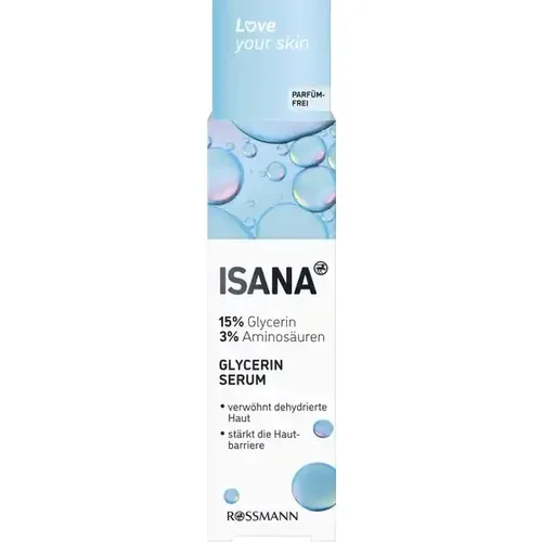 Isana Love Your Skin,  Glycerin Serum (Serum z gliceryną)