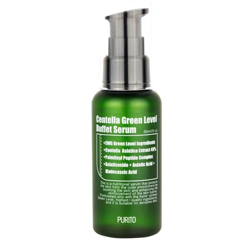 Purito Seoul Centella Green Level Buffet Serum (Odżywcze serum do twarzy z 49% ekstraktem z wąkrotki azjatyckiej)
