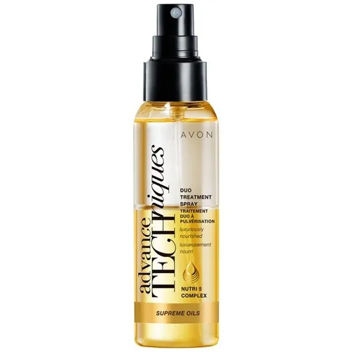 Avon Advance Techniques, Supreme Oils, Duo Treatment Spray (Intensywna kuracja odżywcza w sprayu [Spray do włosów `Kompleksowa pielęgnacja`]) - 2