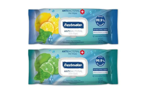 Fulya Freshmaker, Antibacterial Wet Wpies (Chusteczki antybakteryjne na mokro (różne rodzaje))