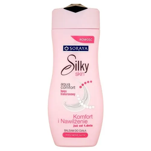 Soraya Silky Skin, Komfort i Nawilżenie, Balsam do ciała z kwasem hialuronowym
