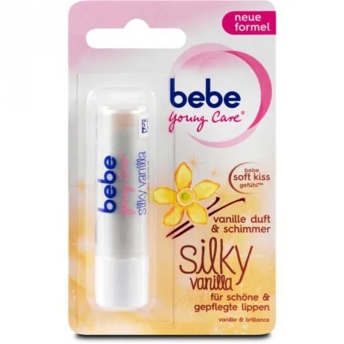 Bebe (Young Care) Silky Vanilla, Lippenpflegestift (Pielęgnacyjna pomadka do ust `Waniliowa')