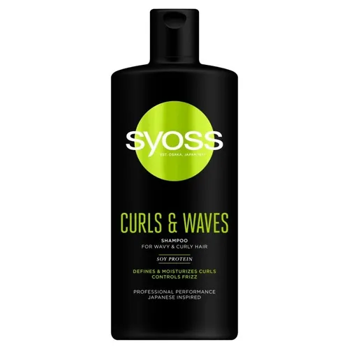 Syoss Professional Performance, Curls & Waves Shampoo (Szampon wygładzający włosy) - 1