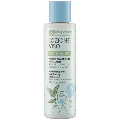 La Saponaria Lozione Viso Pure Glow (Złuszczająco - rozświetlający krem do twarzy)
