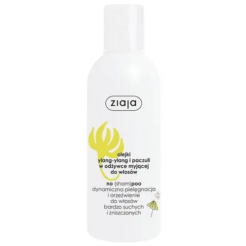 Ziaja Lato Limitowane,  Olejki ylang-ylang i paczuli w odżywce myjącej do włosów
