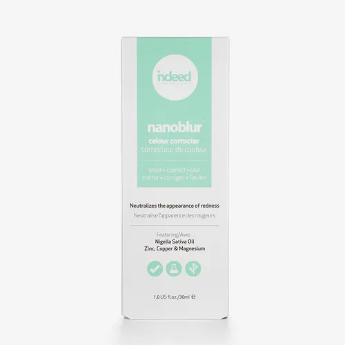 Indeed Laboratories Nanoblur, Colour Corrector Green (Korygujący krem do zaczerwienionej skóry zielony) - 2