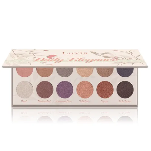 Luvia Cosmetics Daily Elegance Eyeshadow Palette (Paleta 12 cieni do powiek) - 1