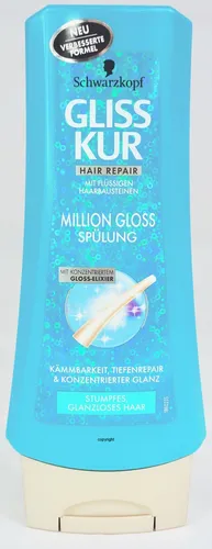 Schwarzkopf Gliss Million Gloss, Odżywka do włosów zapewniająca świetlne refleksy - 1