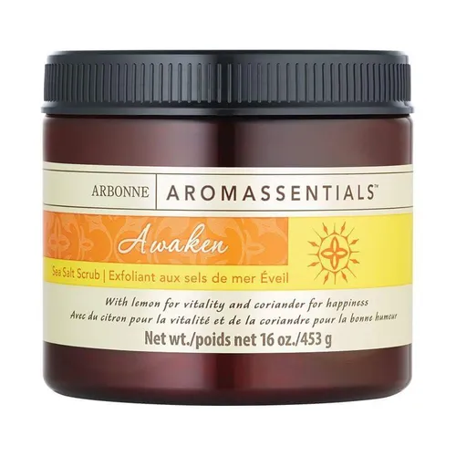 Arbonne Aromassentials, Awaken Sea Salt Scrub (Peeling z soli morskiej)
