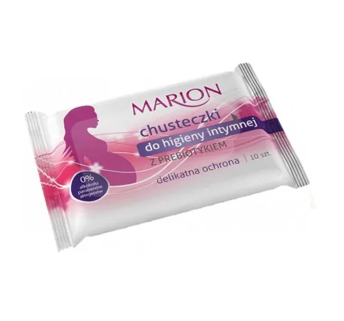 Marion Chusteczki do higieny intymnej z prebiotykiem