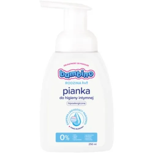 Bambino Rodzina, Hipoalergiczna pianka do higieny intymnej (różne rodzaje)