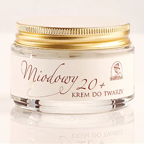 Korana Miodowy krem do twarzy 20+