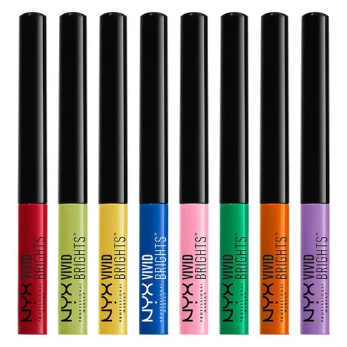 NYX Professional Makeup Vivid Brights, Liner (Kolorowy eyelinery w pędzelku)