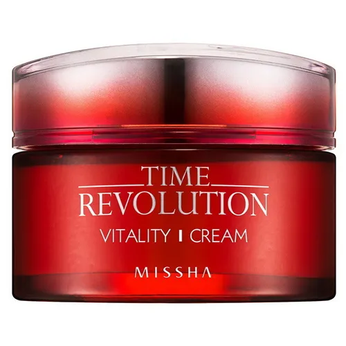 Missha Time Revolution Vitality Cream (Krem przeciwzmarszczkowy)