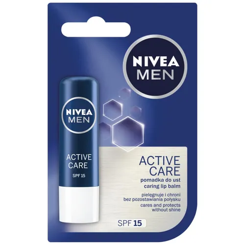Nivea Men Active, 24h Melt-in Moisture (Pomadka ochronna dla mężczyzn) - 2